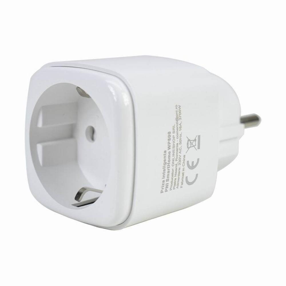 Priza inteligenta, Wi-Fi, cu contor, PNI Smarthome PNI-WP800