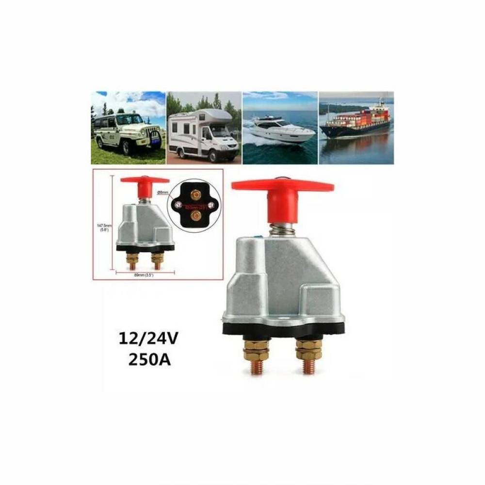 Contact general 12/24V, 250A, cu cheie E1244