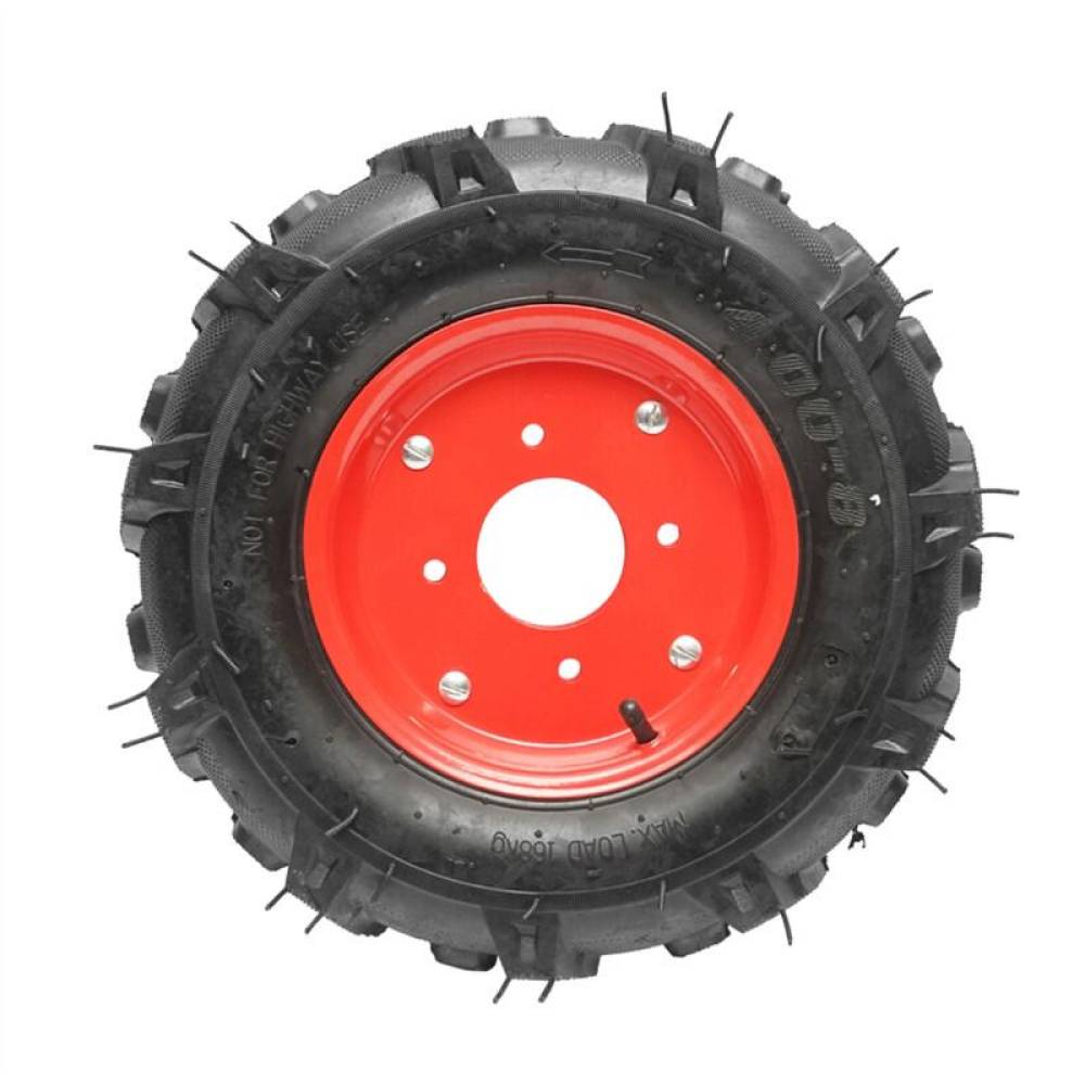 Roata roaba completa, 4.00-8 R1 4PR, cramponata Konig