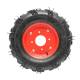 Roata roaba completa, 4.00-8 R1 4PR, cramponata Konig