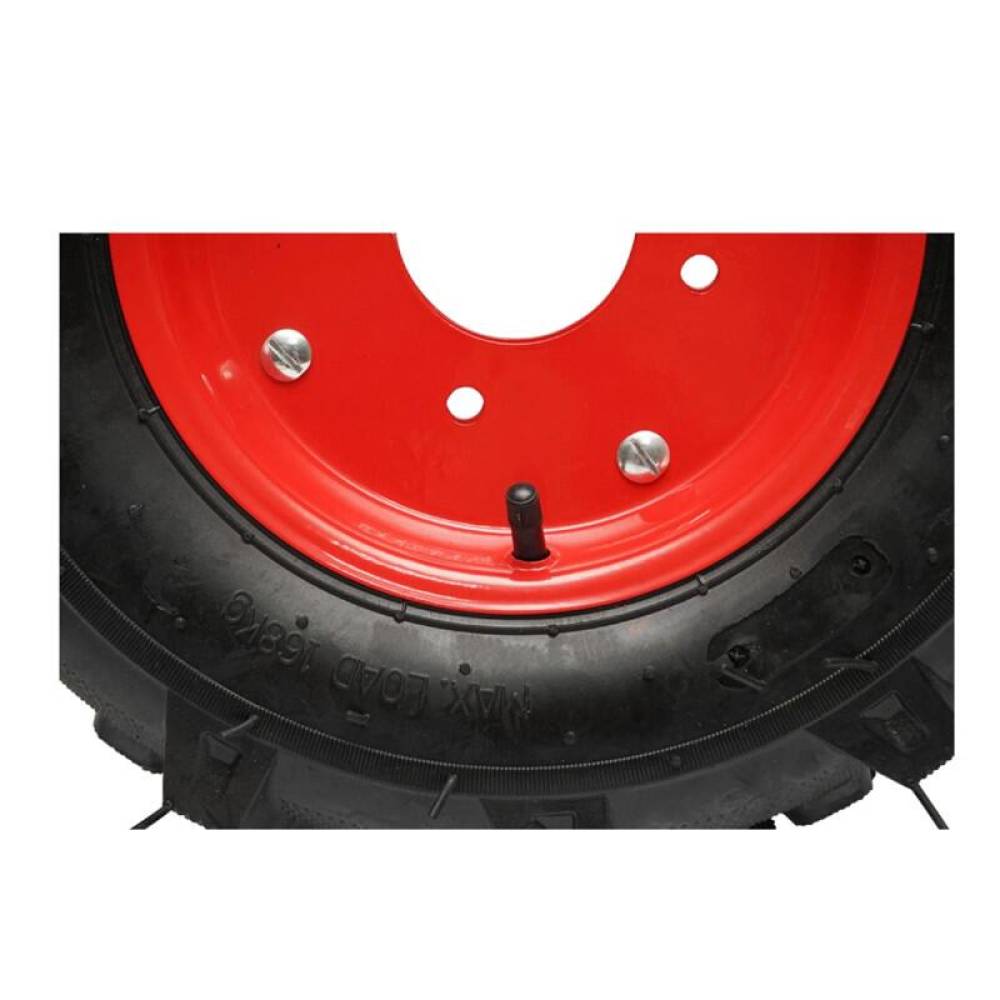 Roata roaba completa, 4.00-8 R1 4PR, cramponata Konig