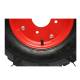 Roata roaba completa, 4.00-8 R1 4PR, cramponata Konig