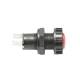 Lampa martor bord fi16mm, lung 48mm, fara bec liliput BA7s  rosu BK77273