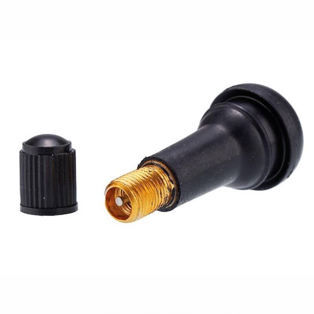 Valva turism tubeless TR413, cauciuc EPDM, set 10 bucati, 63463 Carmotion