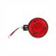Lampa gabarit brat 120mm, LED, 12-24V, cercel oglinda, alb-rosu, BK69543
