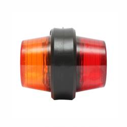 Lampa gabarit brat 105mm, LED, Old School, galben-rosu, FR0117 Formplas