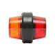 Lampa gabarit brat 105mm, LED, Old School, galben-rosu, FR0117 Formplas
