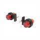 Lampa gabarit brat 105mm, LED, Old School, galben-rosu, FR0117 Formplas
