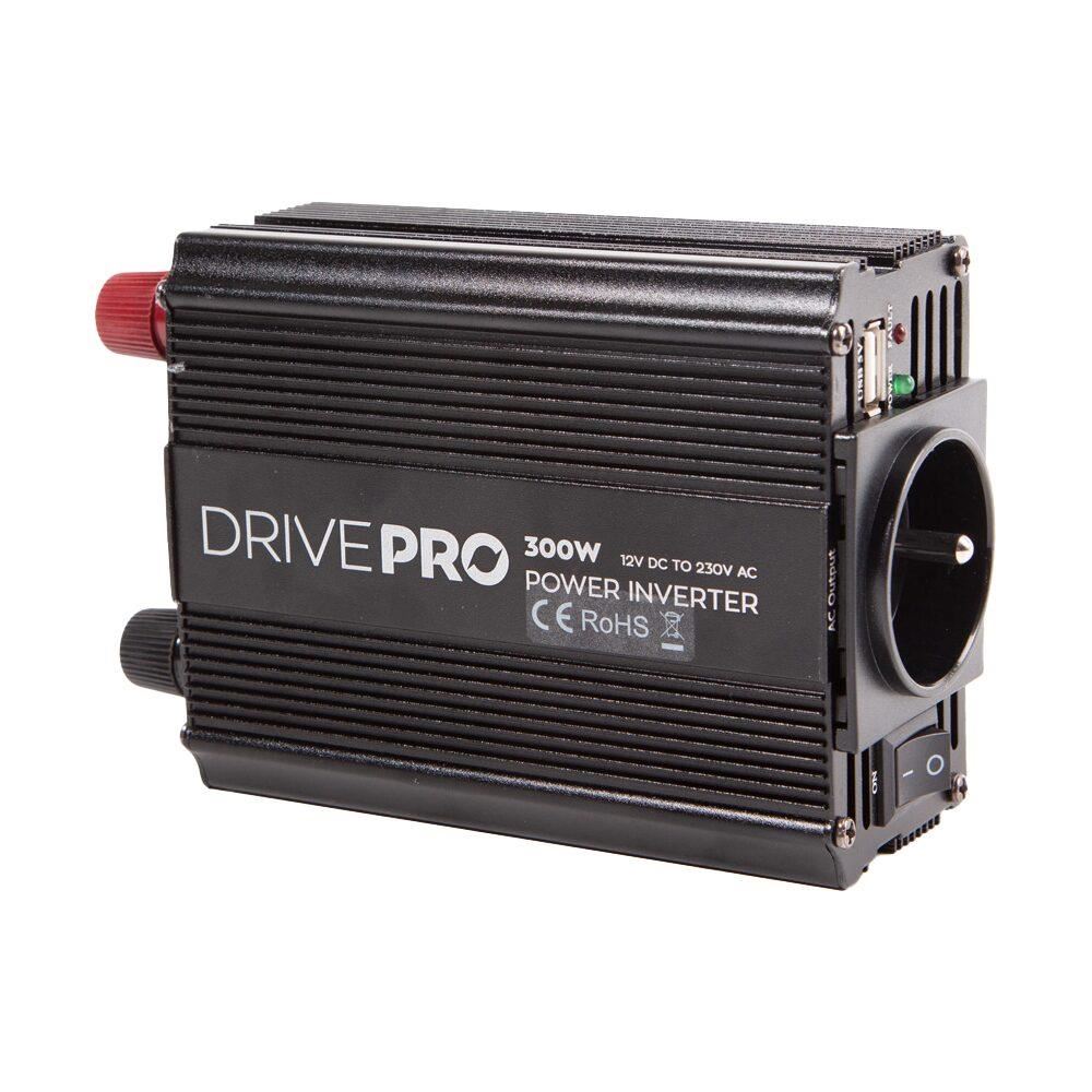 Invertor din 12V in 230V, 300W, cu USB, priza tip E, Elta DrivePro EB8550 Automax Invertor din 12V in 230V, 300W, cu USB, priza tip E, Elta DrivePro EB8550 Automax