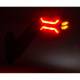 Lampa gabarit cu brat oblic 45°, 200mm, LED, 3 functii, dreapta, Dragon Light, HOR134 LD2995 Horpol