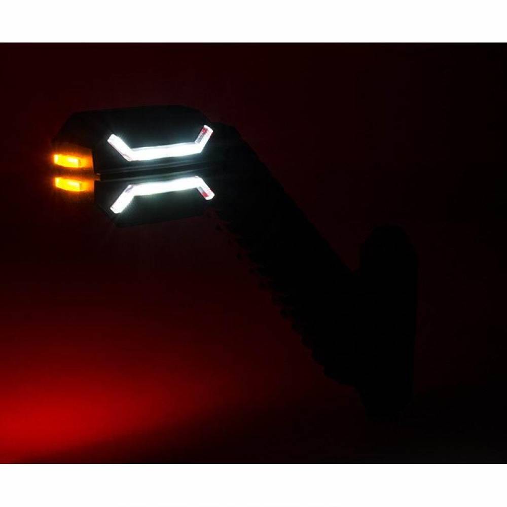 Lampa gabarit cu brat oblic 45°, 200mm, LED, 3 functii, dreapta, Dragon Light, HOR134 LD2995 Horpol