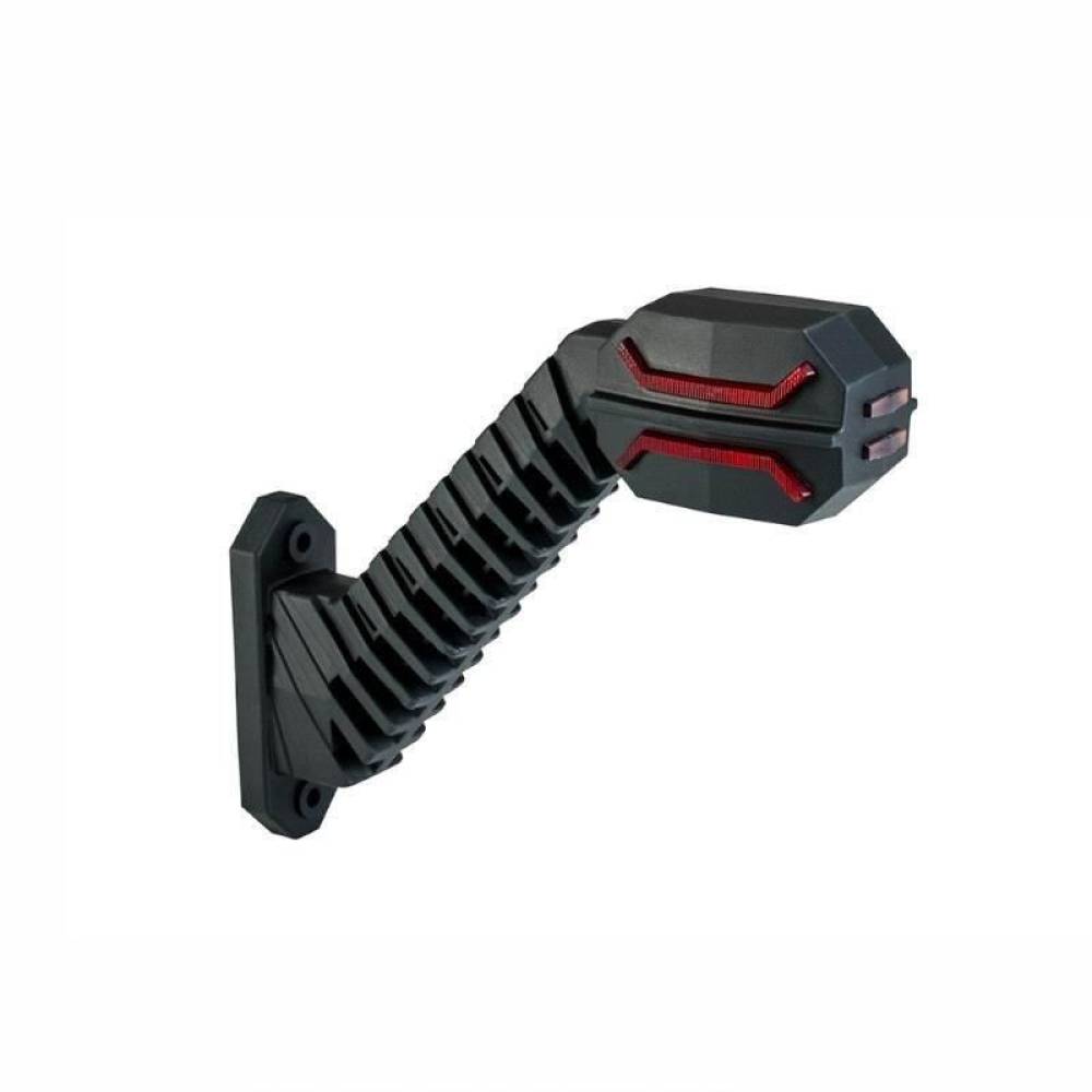 Lampa gabarit cu brat oblic 45°, 200mm, LED, 3 functii, dreapta, Dragon Light, HOR134 LD2995 Horpol