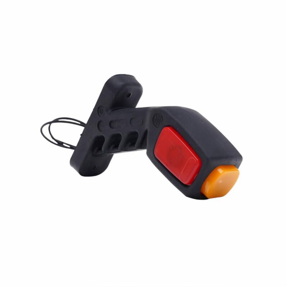 Lampa gabarit cu brat 134mm, cotit la 45°, Led NEON, 3 functii, dreapta, W48N LOGO 2051NP Was