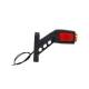 Lampa gabarit cu brat 134mm, cotit la 45°, Led NEON, 3 functii, dreapta, W48N LOGO 2051NP Was