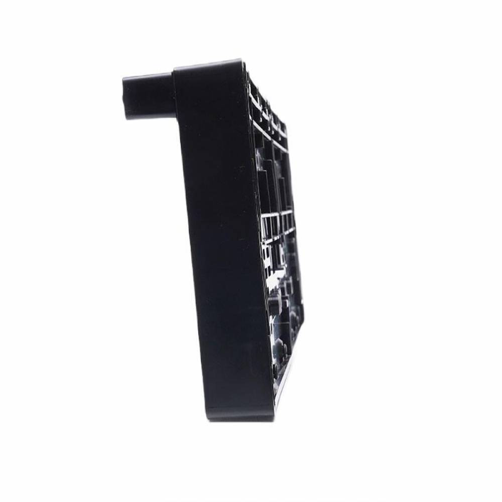 Suport numar cu catadioptru reflectorizant alb, 58x16cm, W253 2120 Was