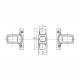 Lampa gabarit brat 84mm, Led NEON, 3 functii, dreapta W62N LOGO 2053NP Was Lampa gabarit brat 84mm, Led NEON, 3 functii, dreapta W62N LOGO 2053NP Was