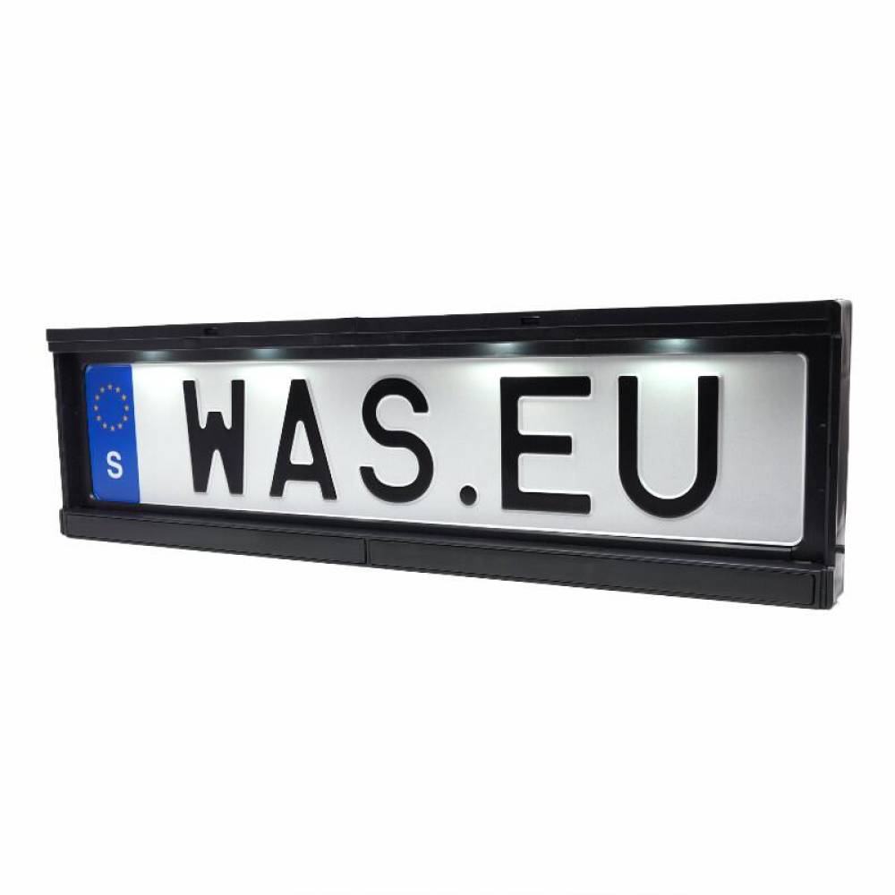 Suport numar cu iluminare numar LED, 58x16cm, 12-24V, W253 2100 Was