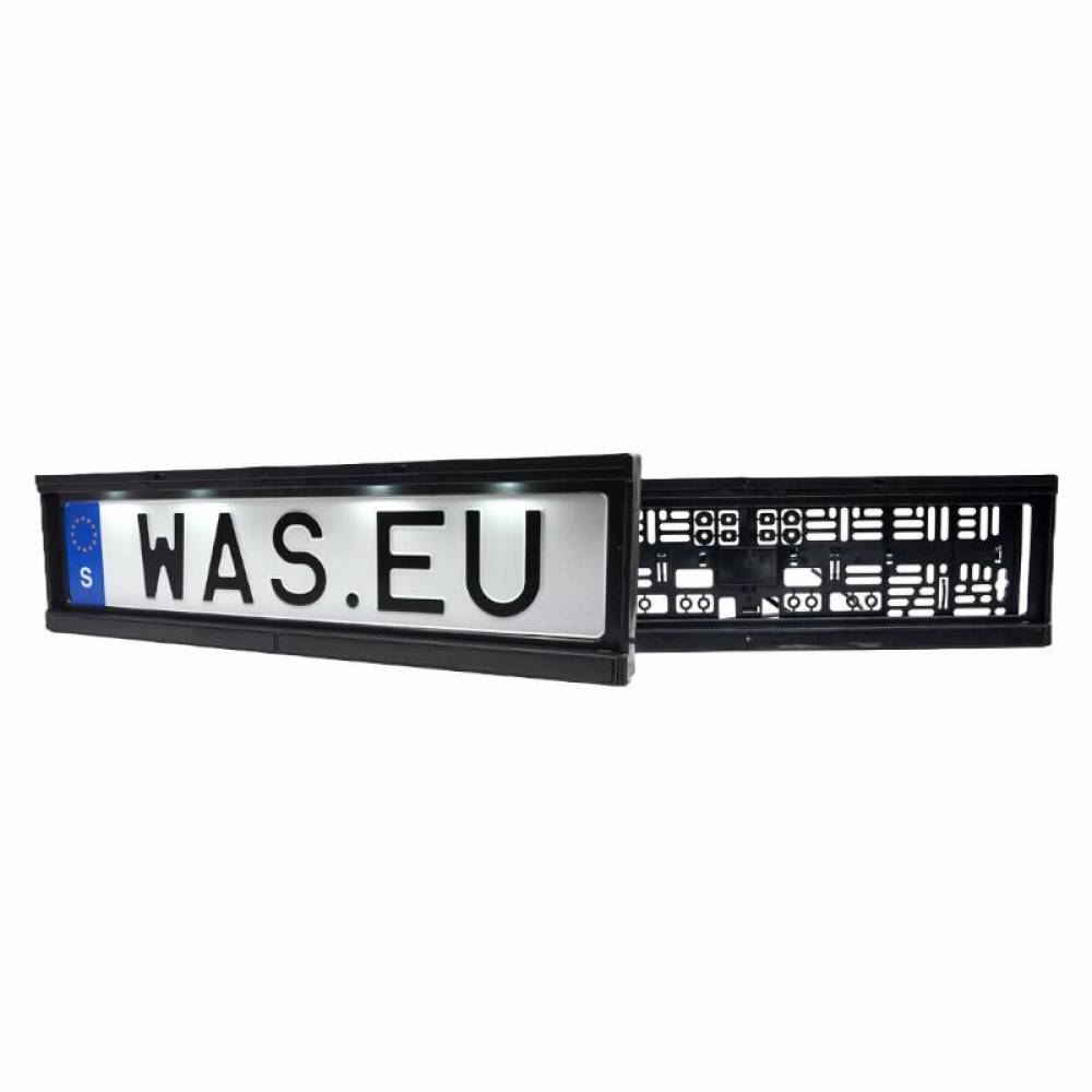 Suport numar cu iluminare numar LED, 58x16cm, 12-24V, W253 2100 Was