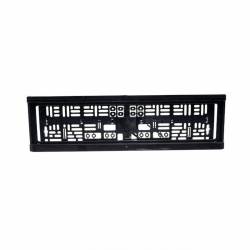 Suport numar cu iluminare numar LED, 58x16cm, 12-24V, W253 2100 Was