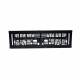 Suport numar cu iluminare numar LED, 58x16cm, 12-24V, W253 2100 Was