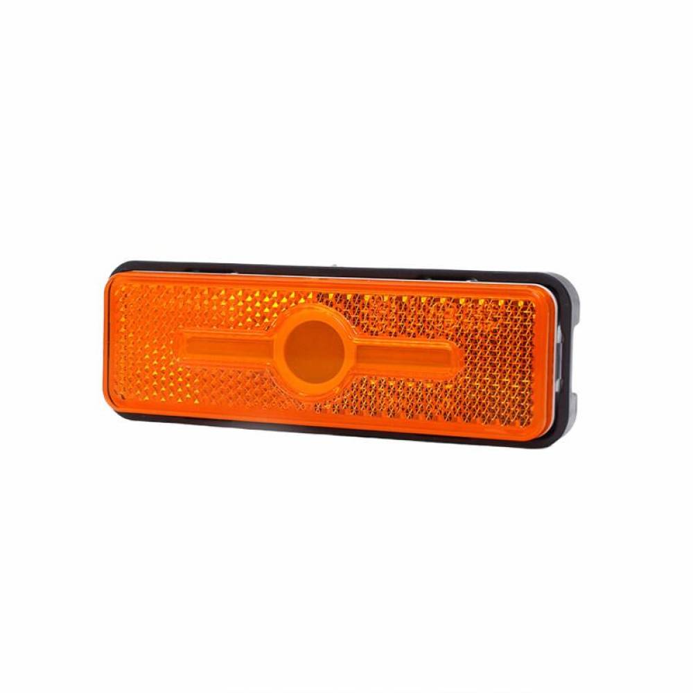 Lampa gabarit 103x49, cu suport, Led NEON, 12-24V, galbena, W254 2033 NN Was