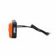 Lampa gabarit 103x49, cu suport, Led NEON, 12-24V, galbena, W254 2033 NN Was