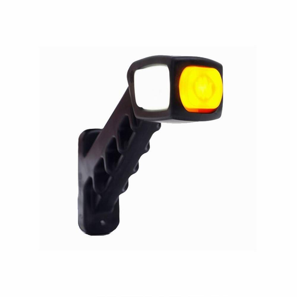 Lampa gabarit cu brat 186mm, cotit la 45°, Led NEON, 3 functii, stanga, W48N LOGO 2049NL Was