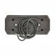 Lampa spate 302x131, LED, 4 functii, semnalizare dinamica, pozitie NEON, cu cablu, 12-24V, stanga, W250DD 1884 DD L Was