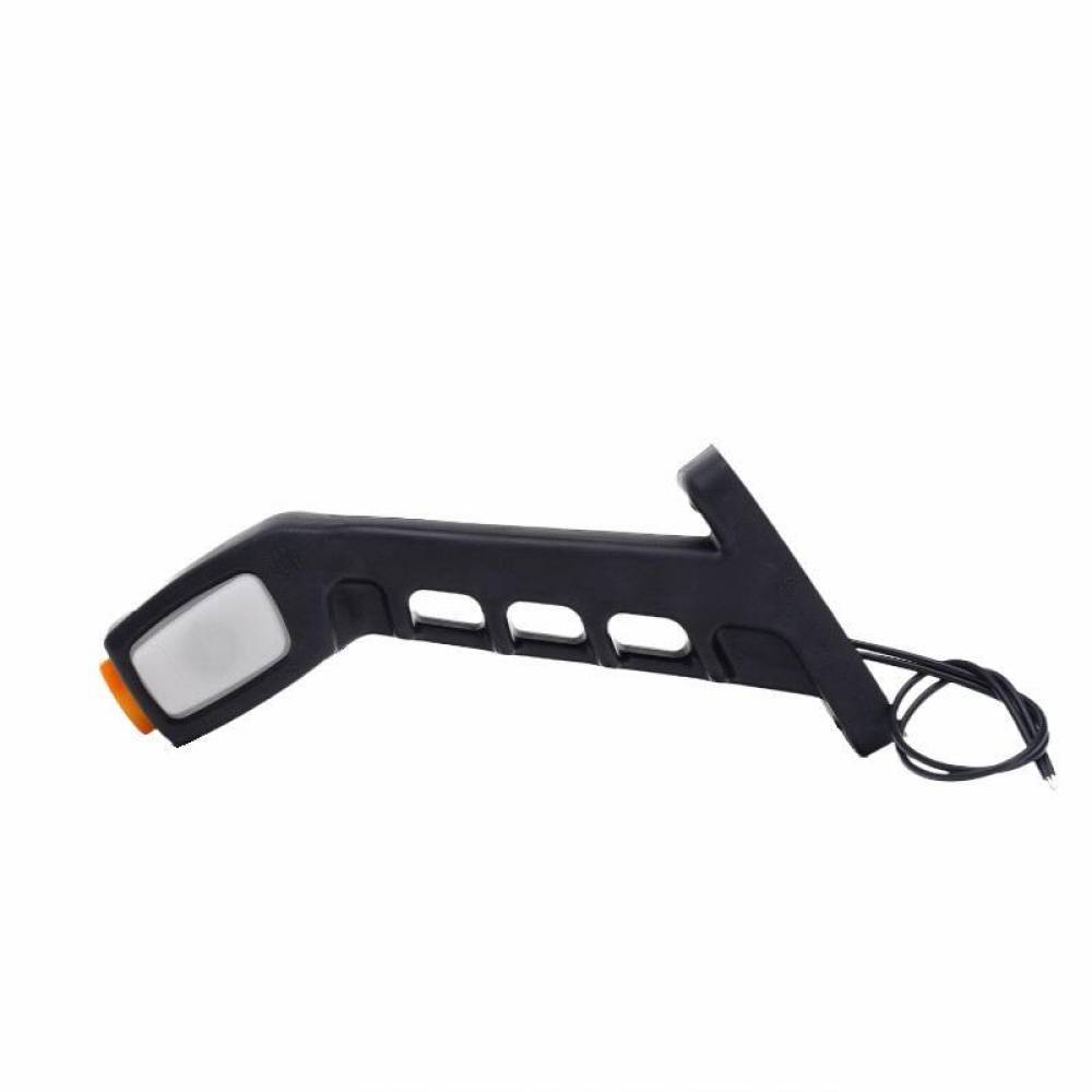 Lampa gabarit cu brat 186mm, cotit la 45°, Led NEON, 3 functii, dreapta, W48N LOGO 2049NP Was