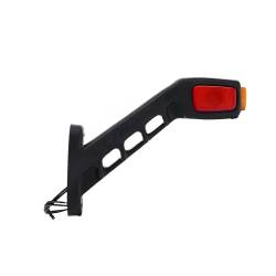 Lampa gabarit cu brat 186mm, cotit la 45°, Led NEON, 3 functii, dreapta, W48N LOGO 2049NP Was