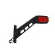 Lampa gabarit cu brat 186mm, cotit la 45°, Led NEON, 3 functii, dreapta, W48N LOGO 2049NP Was