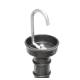 Maner poarta negru cu arc si carlig, BK87669, BY83 