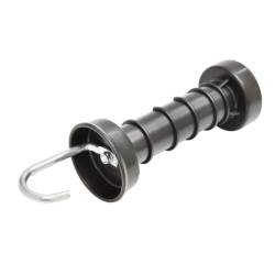 Maner poarta negru cu arc si carlig, BK87669, BY83 