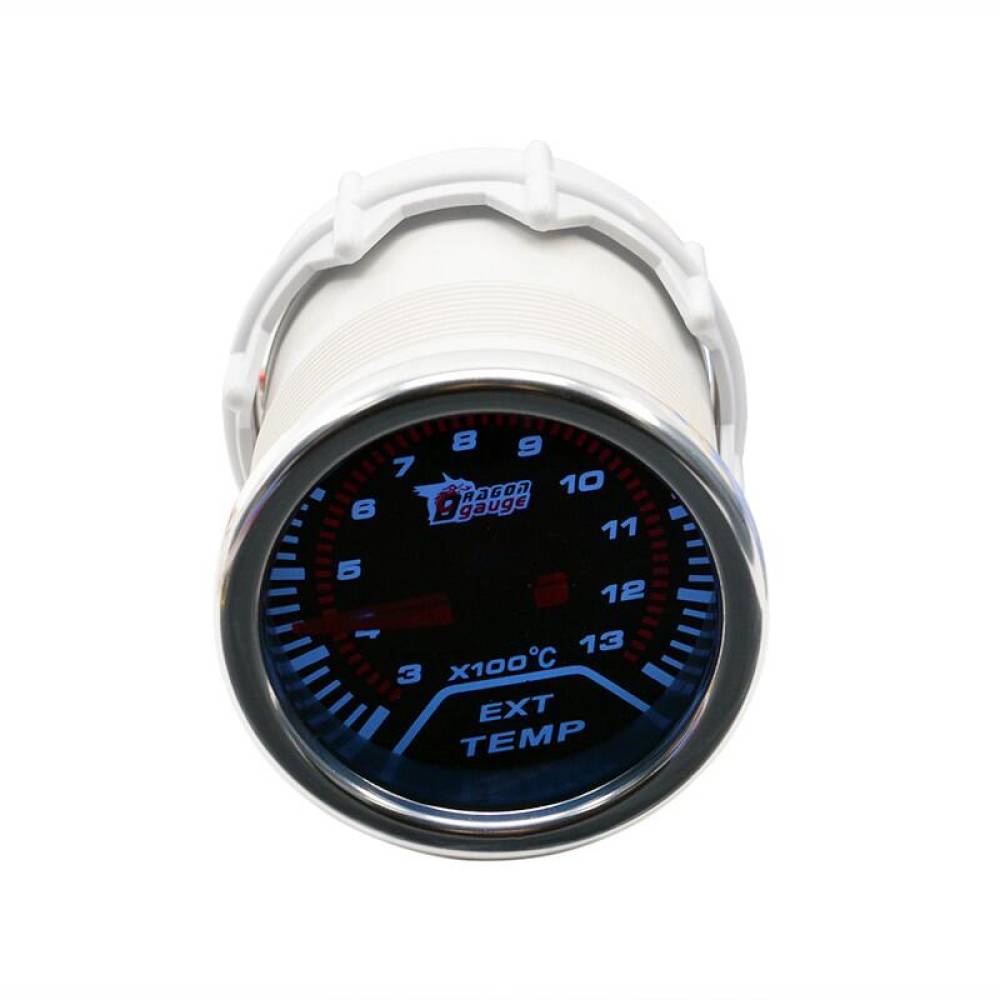 Ceas indicator temperatura gaze arse, EGT, fi52mm, efect oglinda, Dragon Gauge HAO-XHAUS1
