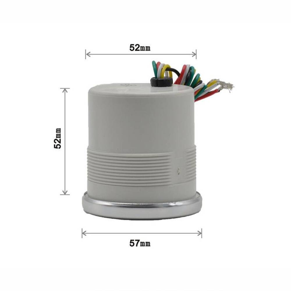 Ceas indicator temperatura gaze arse, EGT, fi52mm, efect oglinda, Dragon Gauge HAO-XHAUS1