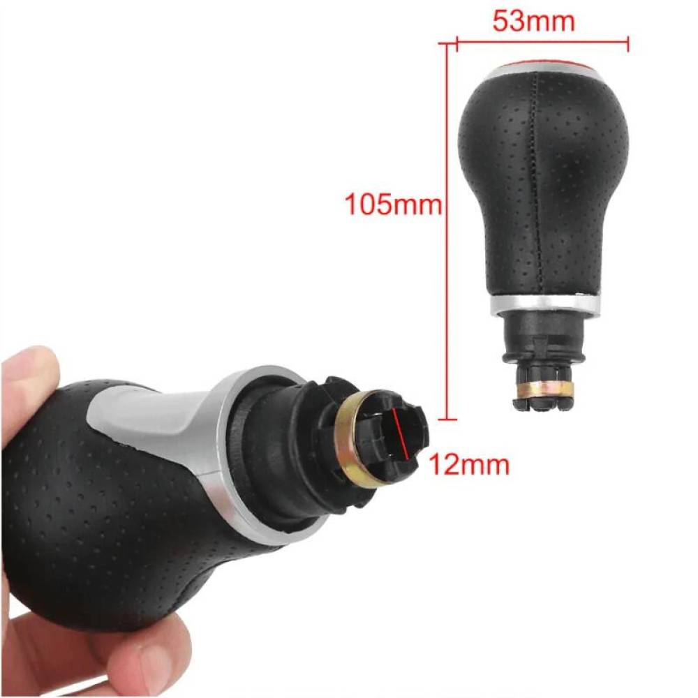 Maner schimbator viteza, 5 viteze, negru-crom, AUDI A3, A4, A5, A6, Q5, AUD308