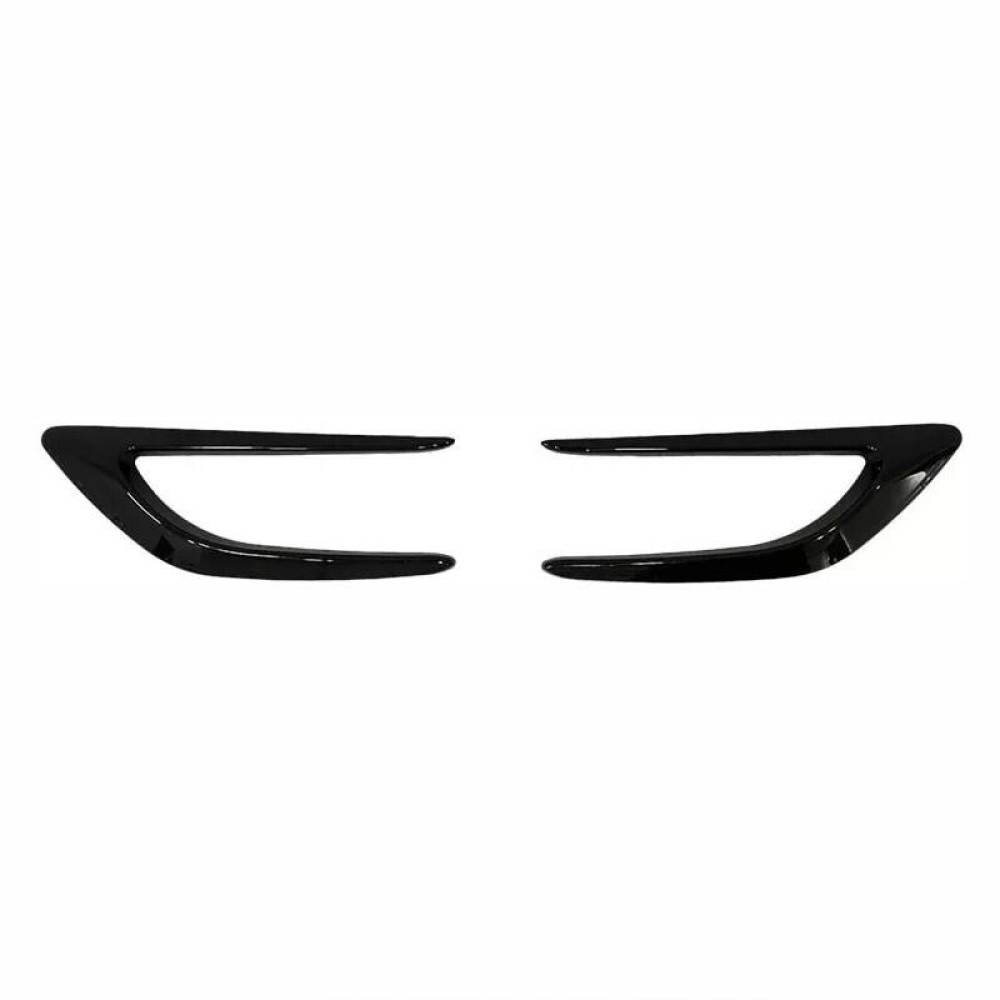 Set 2 ornamente aripa, negru lucios, Sport Design ARP1013