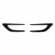 Set 2 ornamente aripa, negru lucios, Sport Design ARP1013