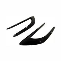 Set 2 ornamente aripa, negru lucios, Sport Design ARP1013