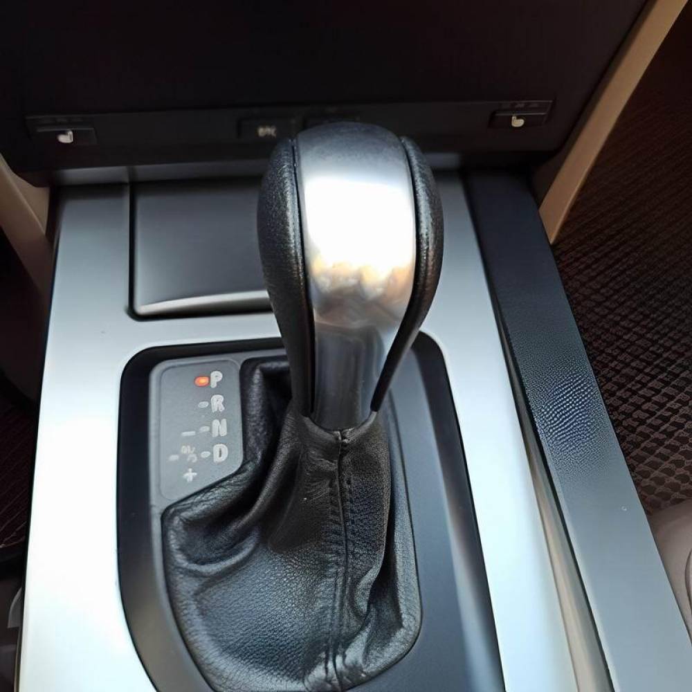 Maner schimbator viteza, pentru cutie automata, negru-crom, BMW E46, E60 BM53