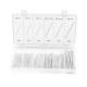 Agrafe set splinturi drepte, lungi, 100buc, SwordFish BK92166