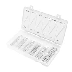 Agrafe set splinturi drepte, lungi, 100buc, SwordFish BK92166