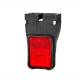 Lampa gabarit 60x42, LED, cu talpa, rosie, Hor112 LD 2733 Horpol
