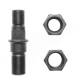 Prezon roata complet cu piulite pentru tractor forestier, M20x1,5 mm, M22x1,5 mm, lung 93,6 mm hk04