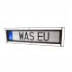 Suport numar cu lampa cu 2 functii, iluminare numar LED si proiector lucru 1800lm, spot, 58x16cm, 12-24V, W253 2121 Was