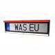 Suport numar cu lampa cu 3 functii, iluminare numar LED, mers inapoi si frana, tip NEON, 58x16cm, 12-24V, W253 2101 Was