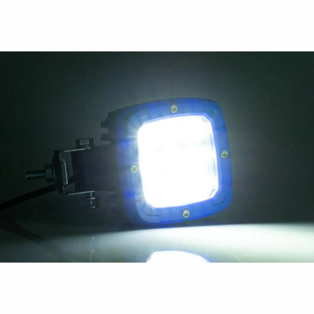 Proiector lucru 100x100, LED, aluminiu, 2800lm, 38W, Spot, rama albastra, FT-036 LED ALU 2800 Fristom Proiector lucru 100x100, LED, aluminiu, 2800lm, 38W, Spot, rama albastra, FT-036 LED ALU 2800 Fristom