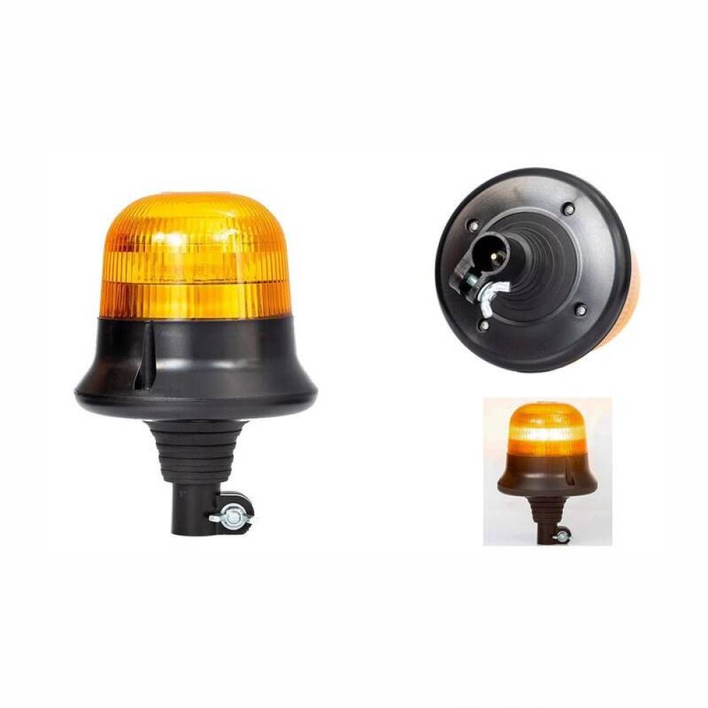 Girofar 12-24V, h204, 9 LED-uri, prindere pe tija flexibila, FT-151 DF LED PI Fristom Girofar 12-24V, h204, 9 LED-uri, prindere pe tija flexibila, FT-151 DF LED PI Fristom