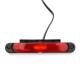 Lampa gabarit 170x23, LED, rosie, cu suport, 12-36V, cu catadioptru, FT-065 C+K Fristom