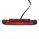 Lampa gabarit 170x23, LED, rosie, cu suport, 12-36V, cu catadioptru, FT-065 C+K Fristom